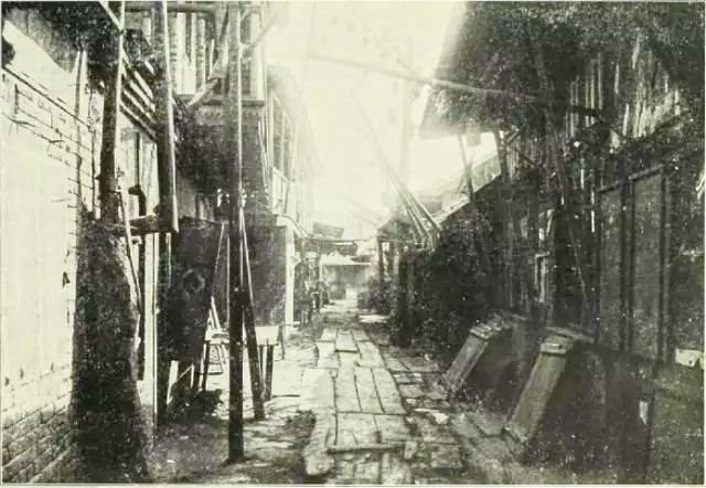 傅家甸街市 摄于1911年